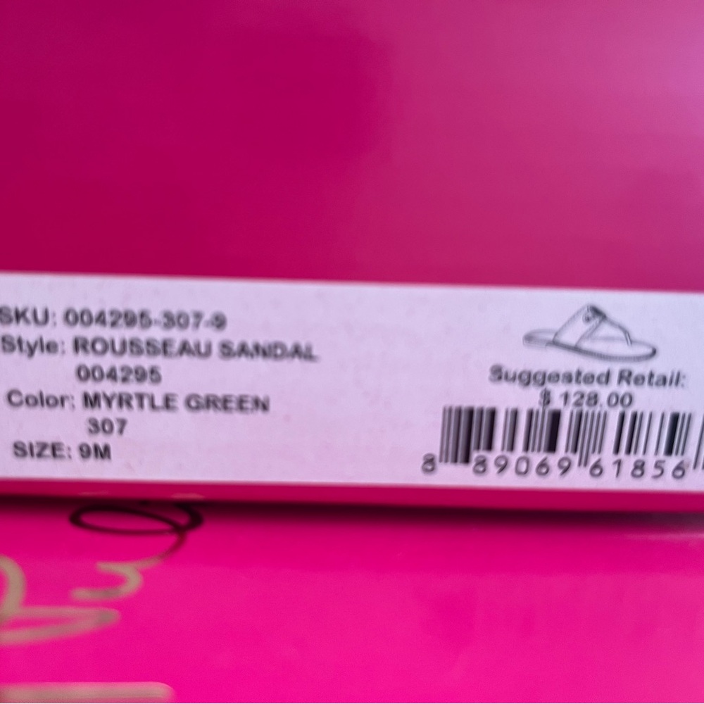 Lilly Pulitzer Rousseau Sandals. NIB - Picture 5 of 6